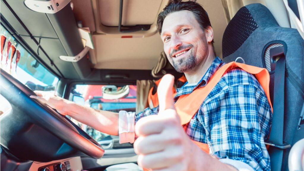 work as a truck driver