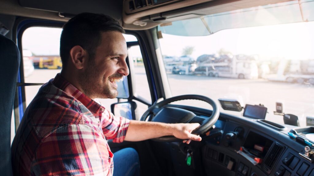 work as a truck driver