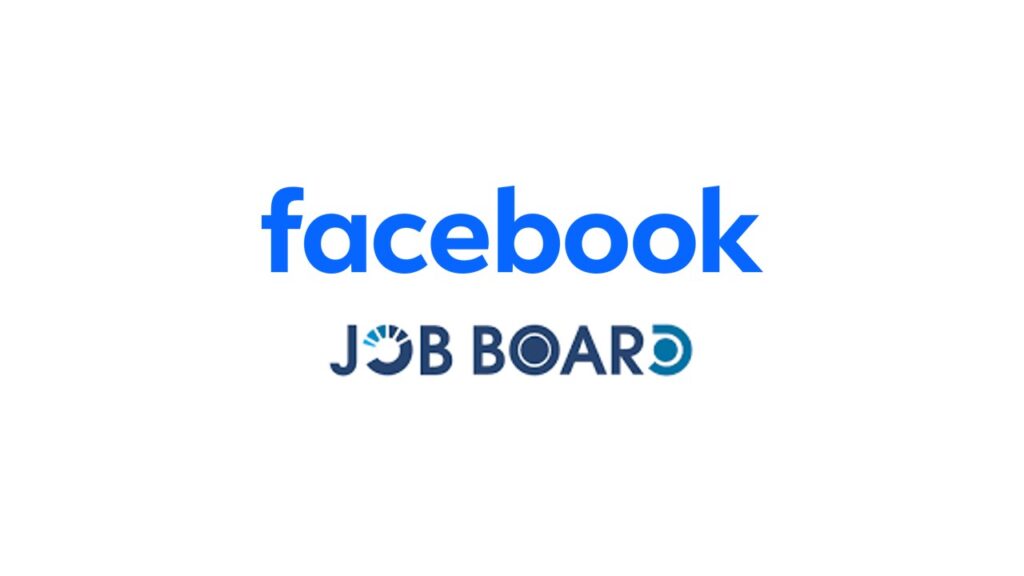 Facebook job board